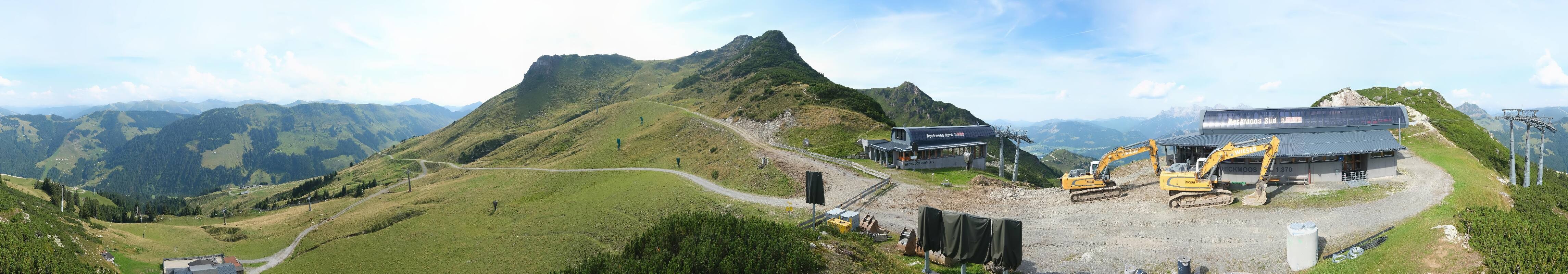 Archiv Foto Webcam Bergstation des Reckmoos-Sessellifts
