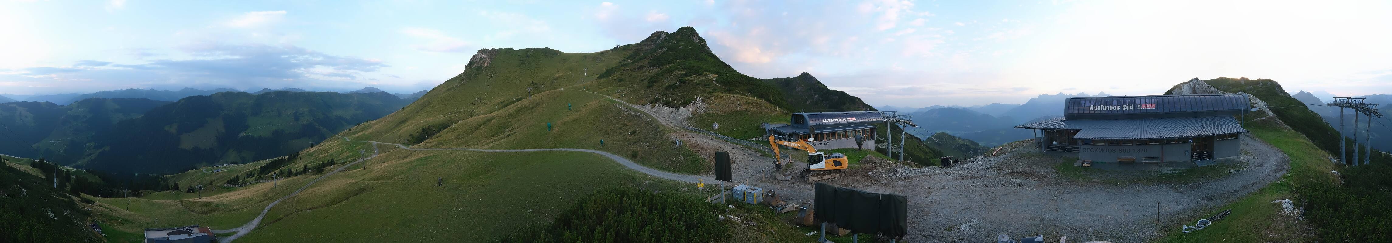 Archiv Foto Webcam Bergstation des Reckmoos-Sessellifts