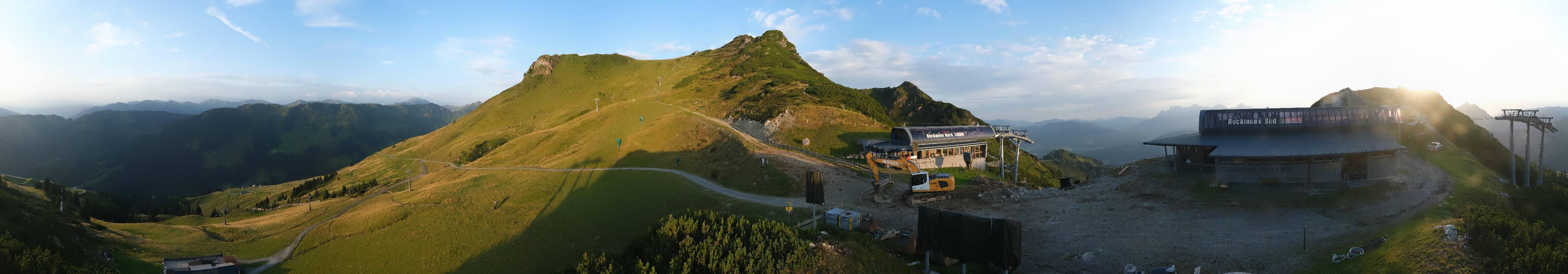 Archiv Foto Webcam Bergstation des Reckmoos-Sessellifts