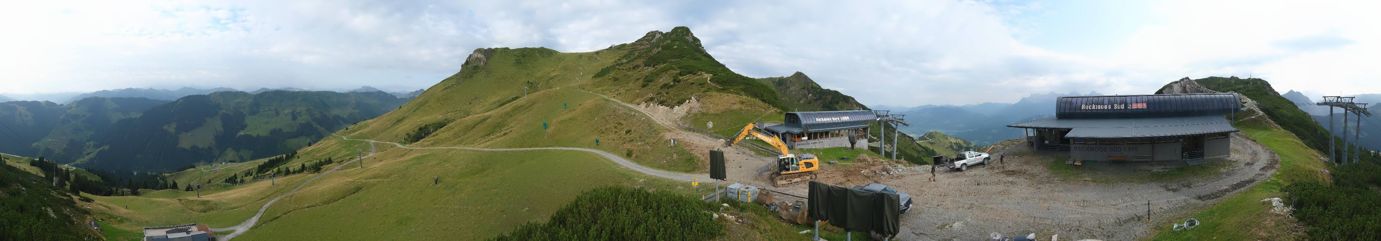 Archiv Foto Webcam Bergstation des Reckmoos-Sessellifts