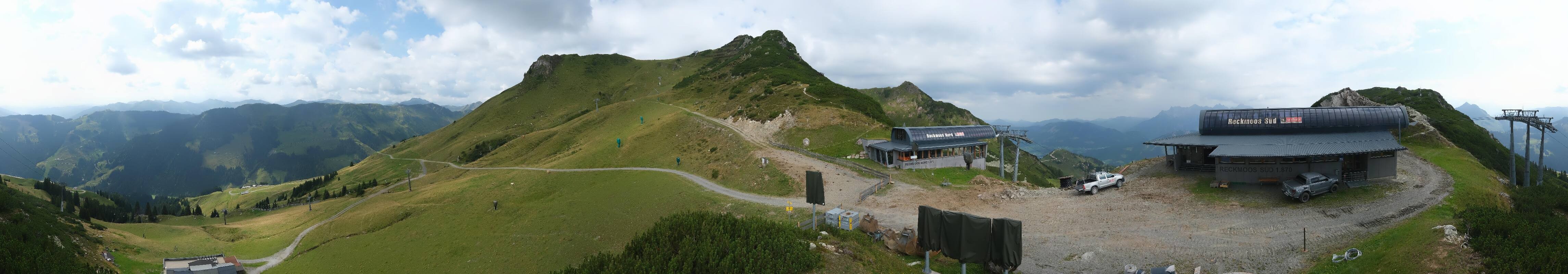 Archiv Foto Webcam Bergstation des Reckmoos-Sessellifts