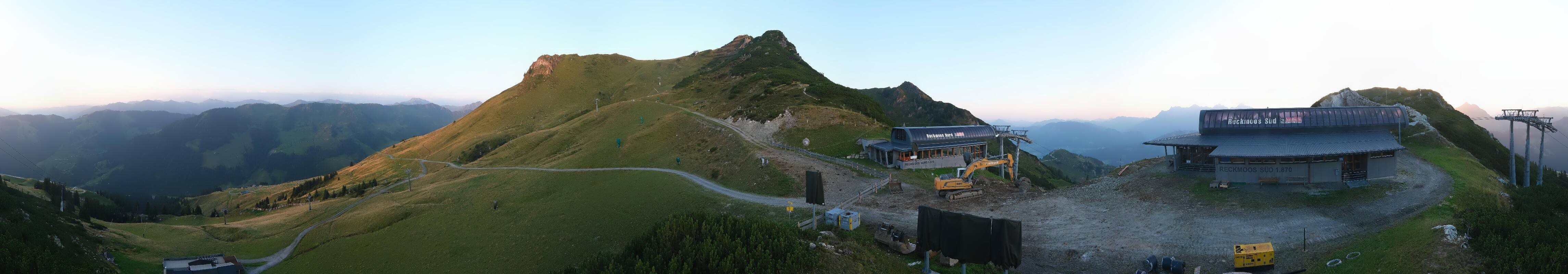 Archiv Foto Webcam Bergstation des Reckmoos-Sessellifts
