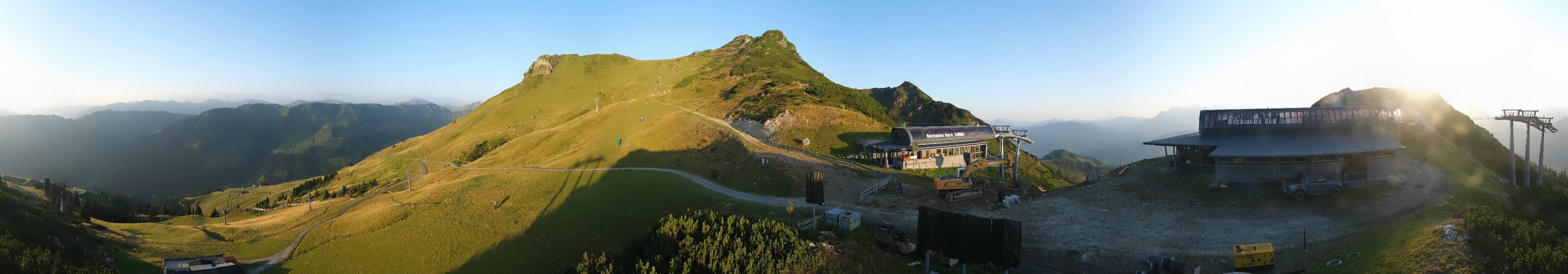 Archiv Foto Webcam Bergstation des Reckmoos-Sessellifts