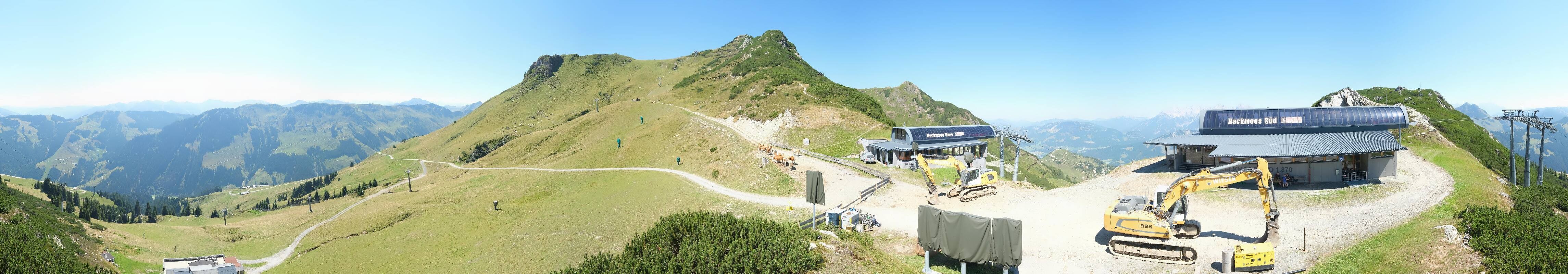 Archived image Webcam Top station Reckmoos lift