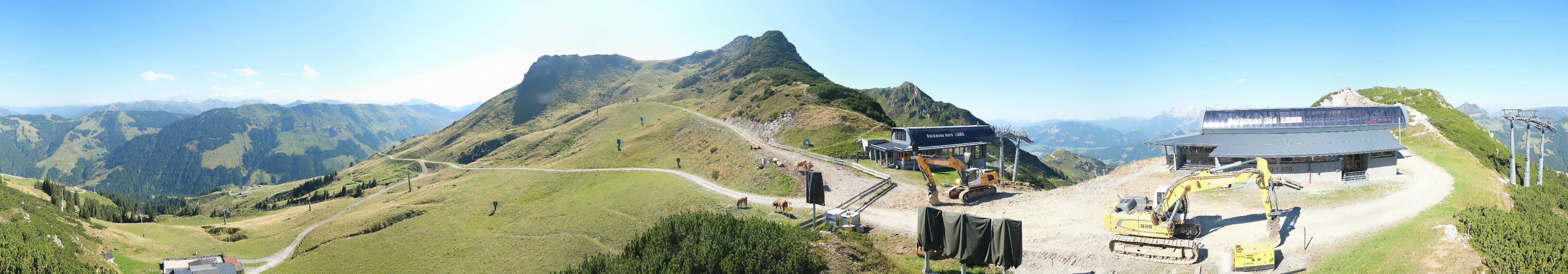 Archived image Webcam Top station Reckmoos lift