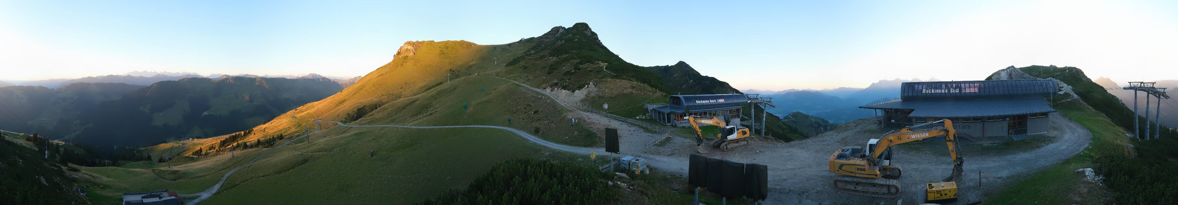 Archiv Foto Webcam Bergstation des Reckmoos-Sessellifts