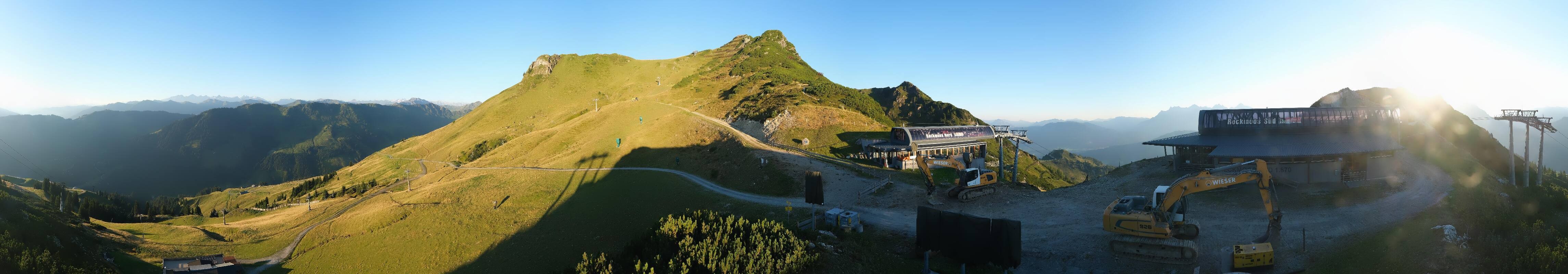 Archiv Foto Webcam Bergstation des Reckmoos-Sessellifts