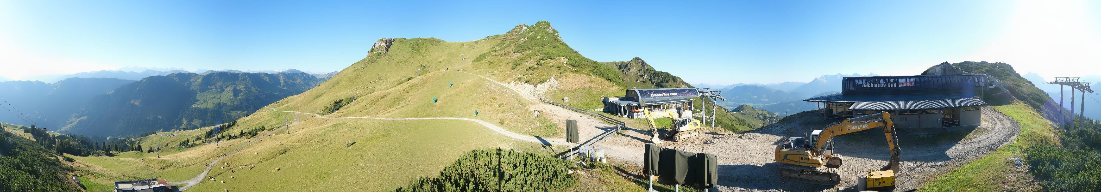 Archiv Foto Webcam Bergstation des Reckmoos-Sessellifts