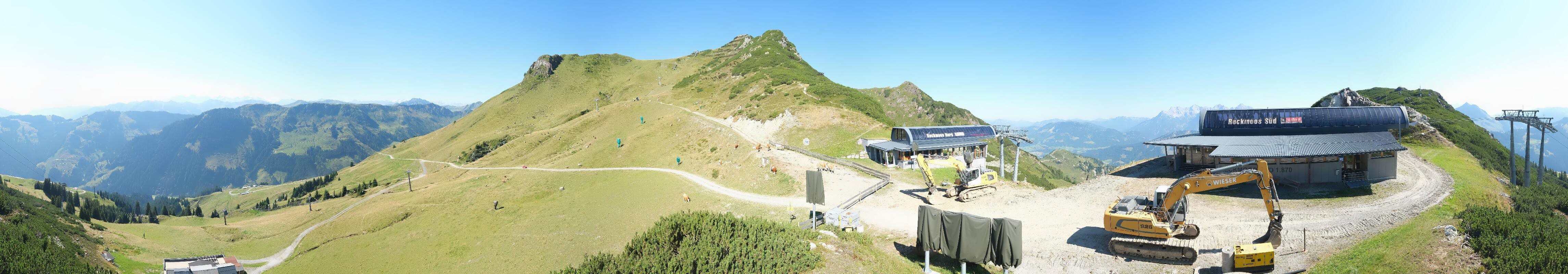 Archiv Foto Webcam Bergstation des Reckmoos-Sessellifts