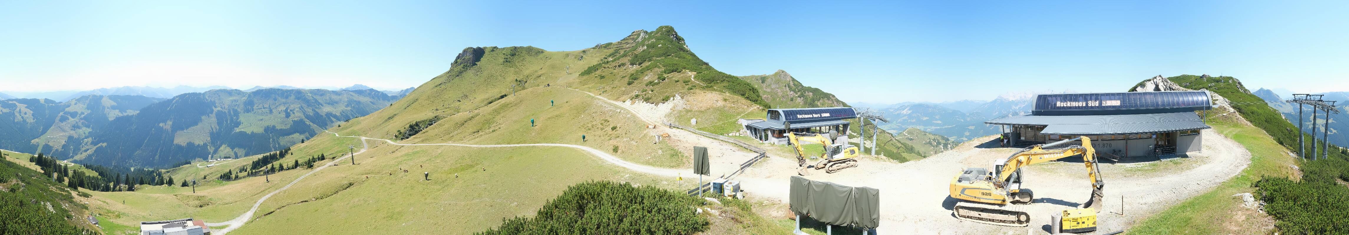 Archiv Foto Webcam Bergstation des Reckmoos-Sessellifts