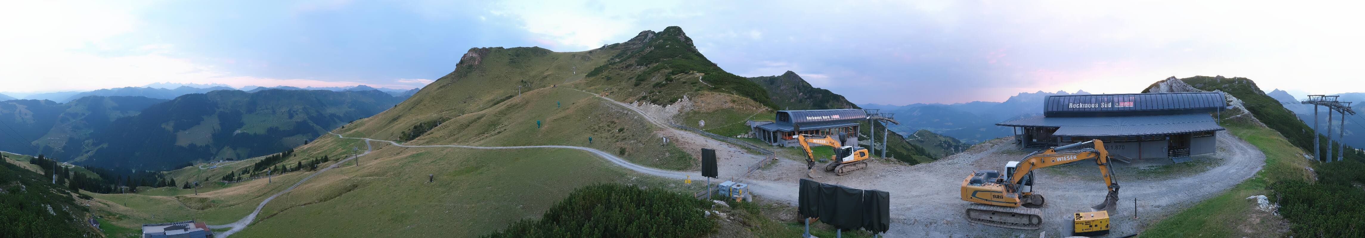 Archiv Foto Webcam Bergstation des Reckmoos-Sessellifts