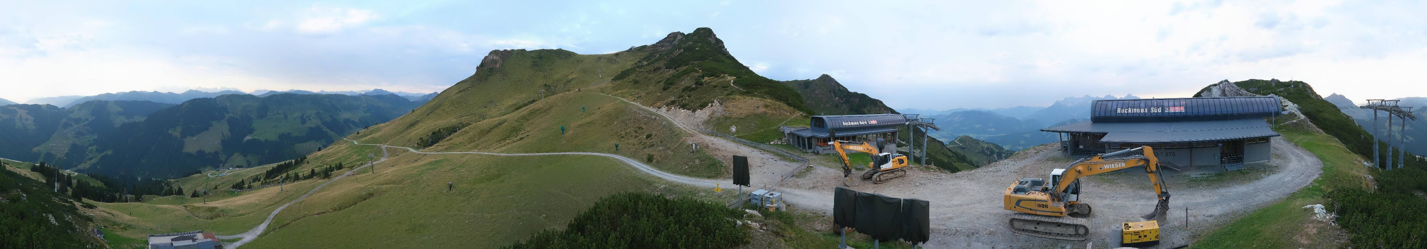 Archiv Foto Webcam Bergstation des Reckmoos-Sessellifts