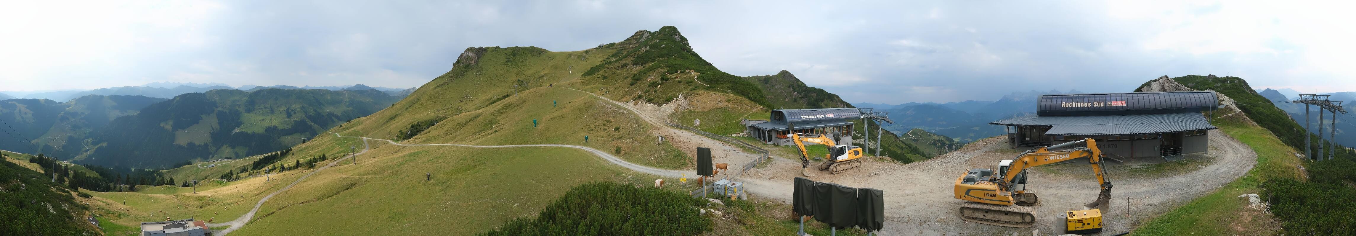 Archiv Foto Webcam Bergstation des Reckmoos-Sessellifts