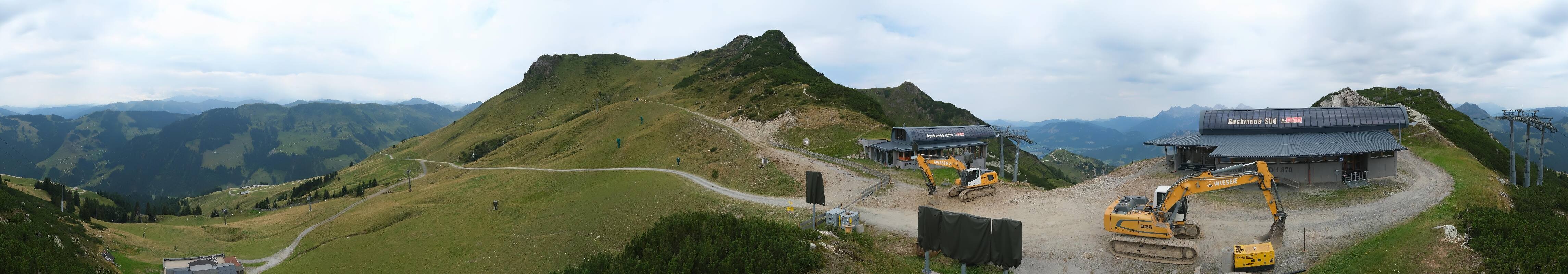 Archiv Foto Webcam Bergstation des Reckmoos-Sessellifts