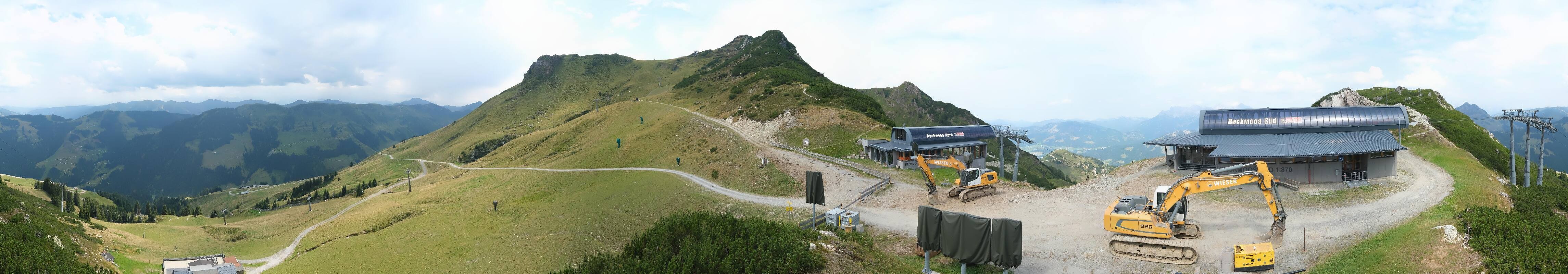 Archiv Foto Webcam Bergstation des Reckmoos-Sessellifts