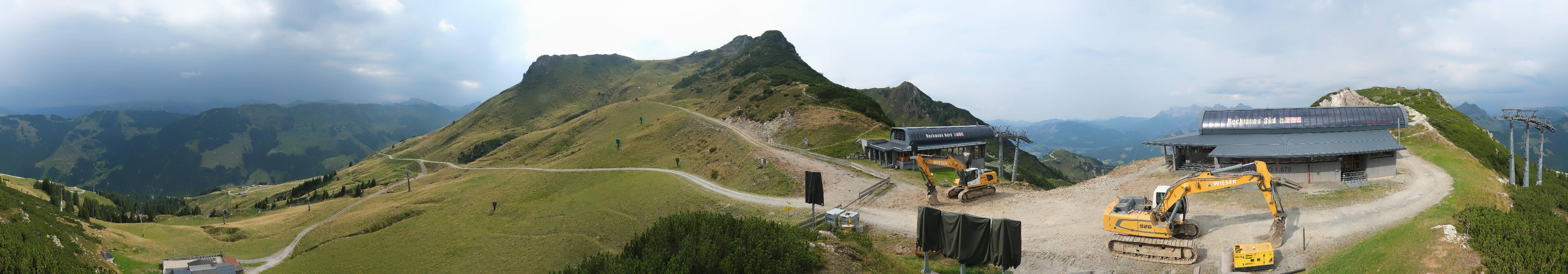Archiv Foto Webcam Bergstation des Reckmoos-Sessellifts