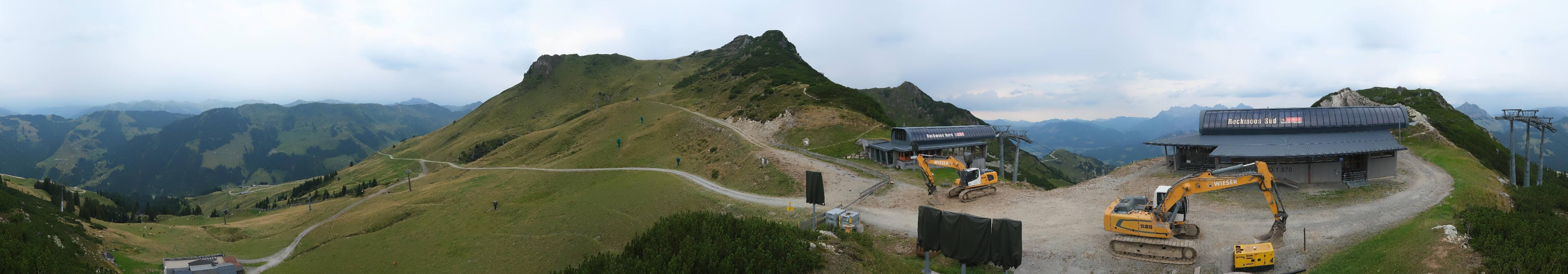 Archiv Foto Webcam Bergstation des Reckmoos-Sessellifts