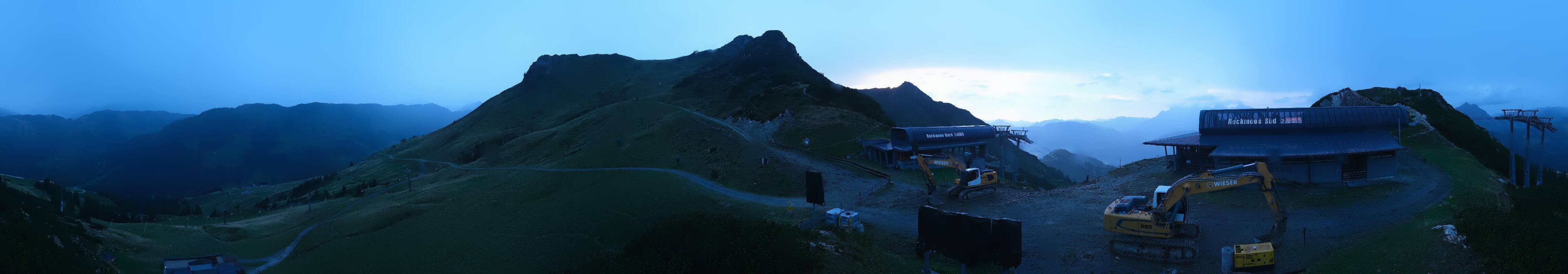 Archiv Foto Webcam Bergstation des Reckmoos-Sessellifts