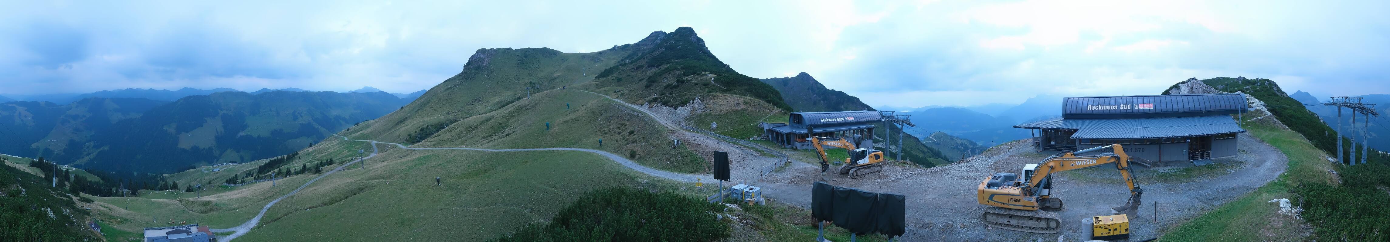 Archiv Foto Webcam Bergstation des Reckmoos-Sessellifts