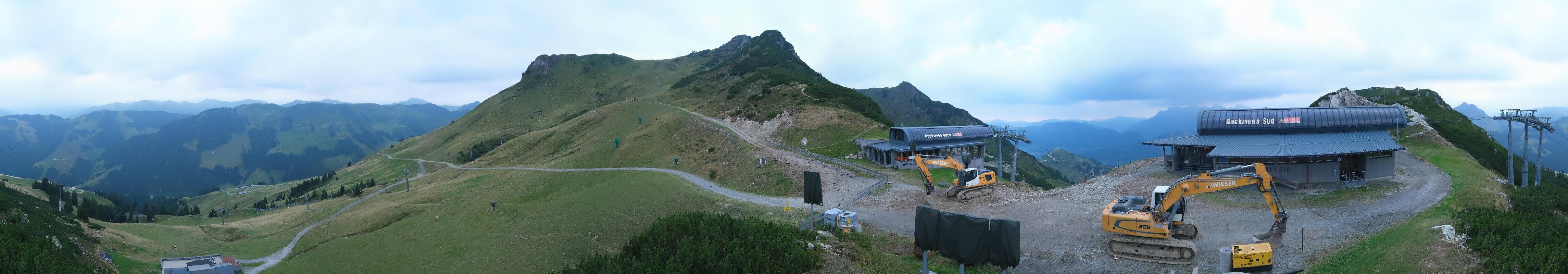 Archiv Foto Webcam Bergstation des Reckmoos-Sessellifts