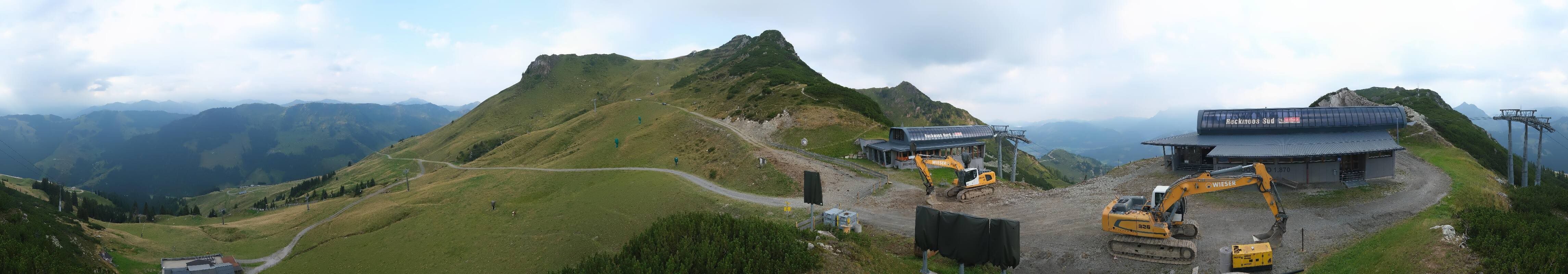 Archiv Foto Webcam Bergstation des Reckmoos-Sessellifts