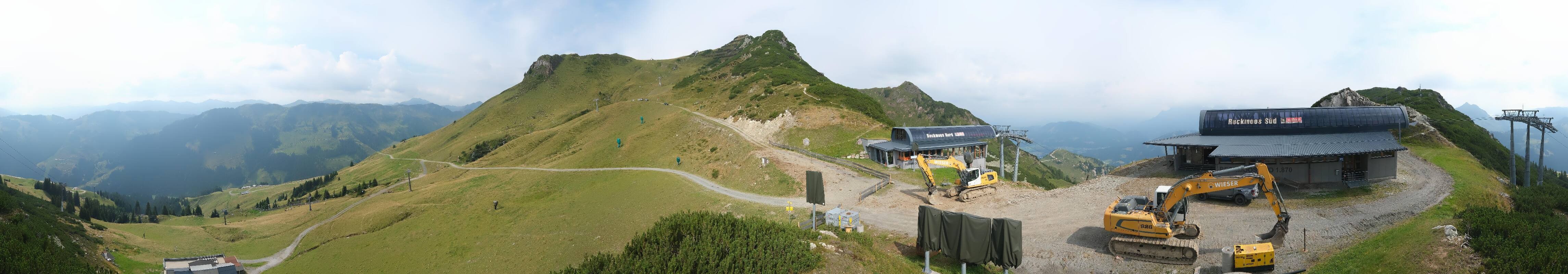 Archiv Foto Webcam Bergstation des Reckmoos-Sessellifts