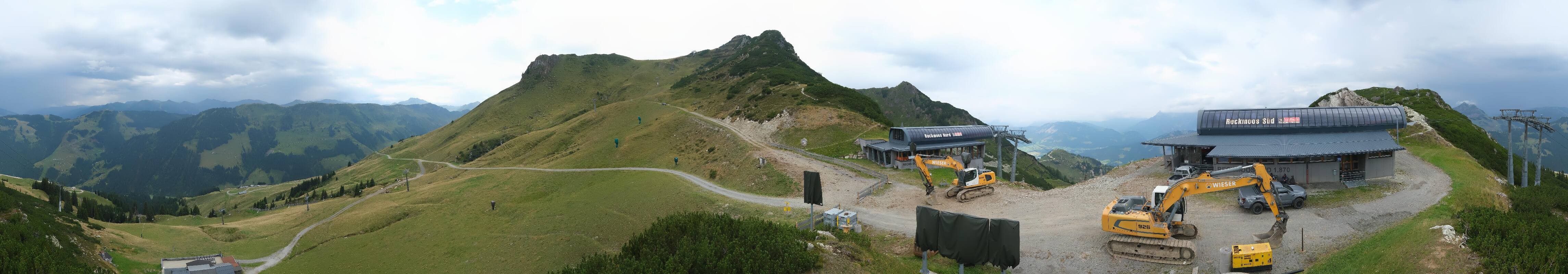 Archiv Foto Webcam Bergstation des Reckmoos-Sessellifts