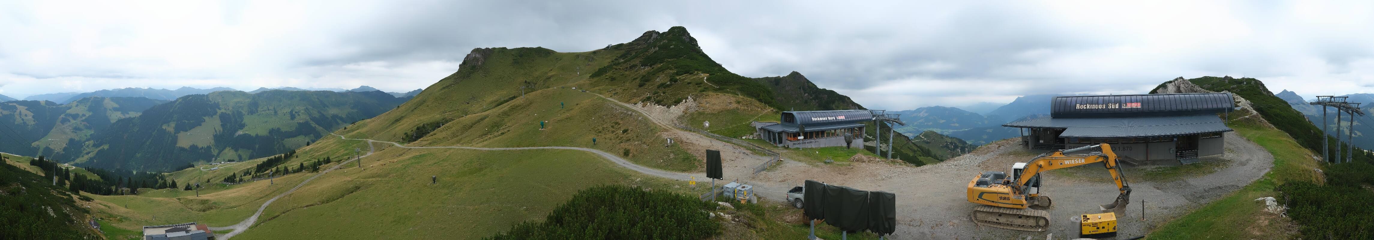 Archiv Foto Webcam Bergstation des Reckmoos-Sessellifts