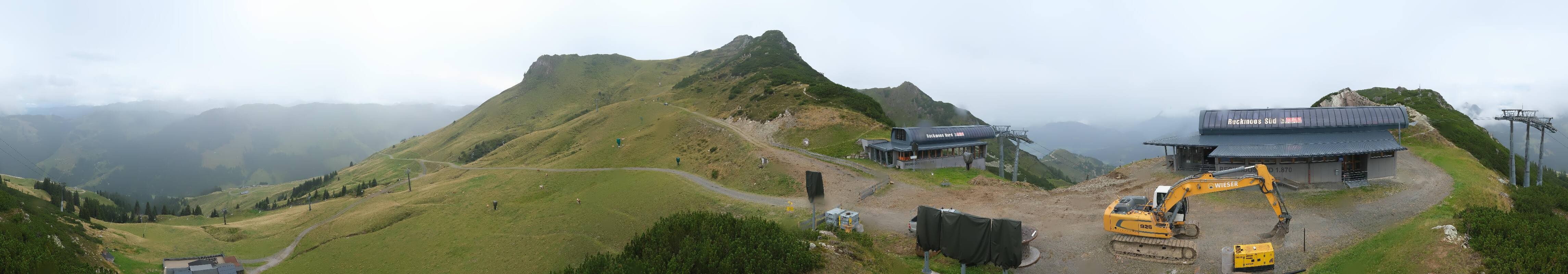 Archiv Foto Webcam Bergstation des Reckmoos-Sessellifts