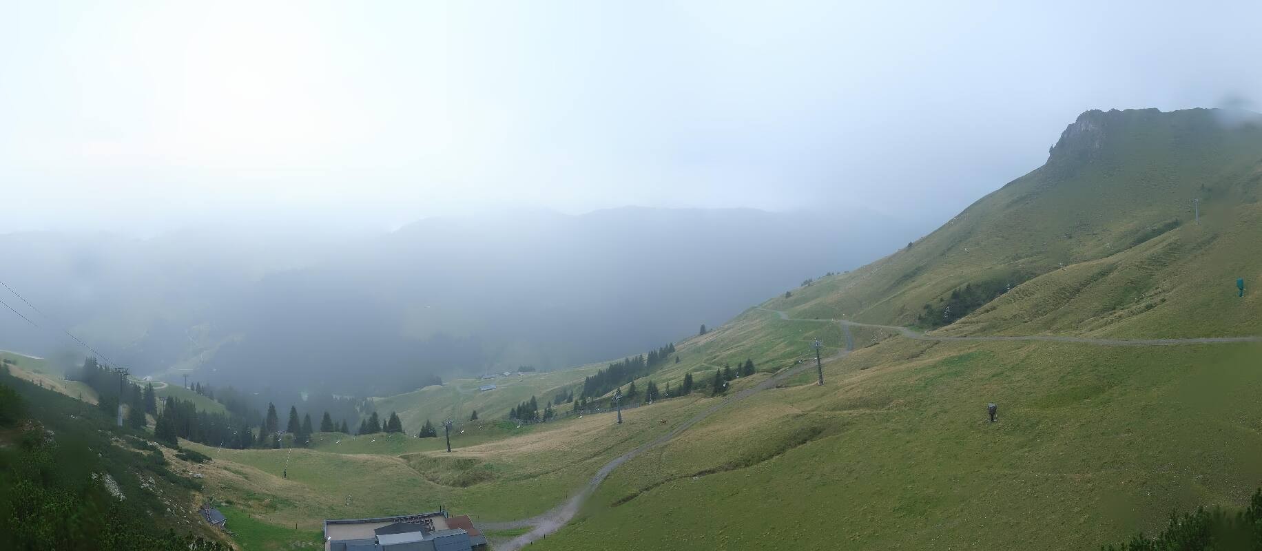 Archiv Foto Webcam Bergstation des Reckmoos-Sessellifts