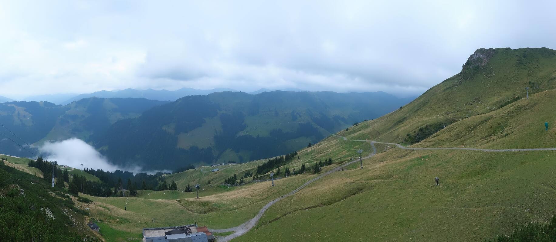Archiv Foto Webcam Bergstation des Reckmoos-Sessellifts