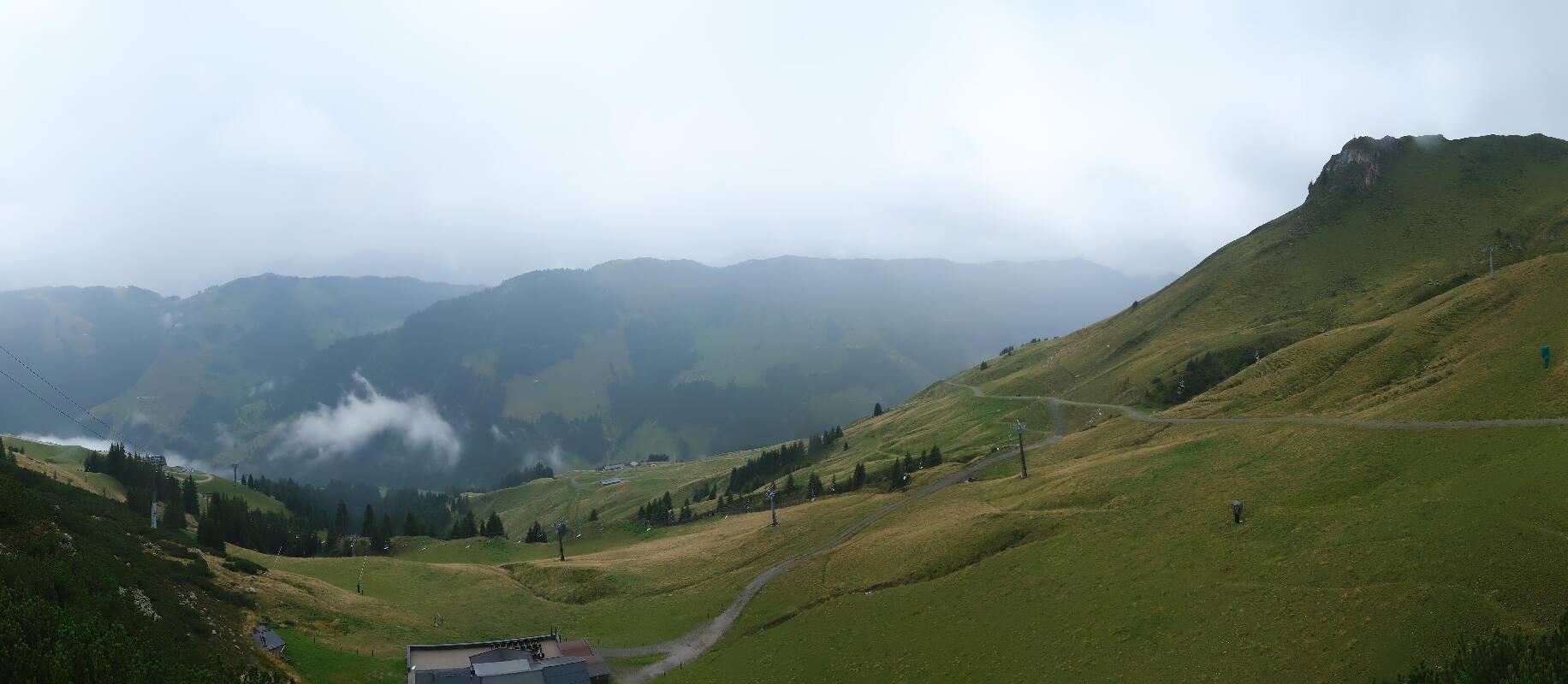 Archiv Foto Webcam Bergstation des Reckmoos-Sessellifts