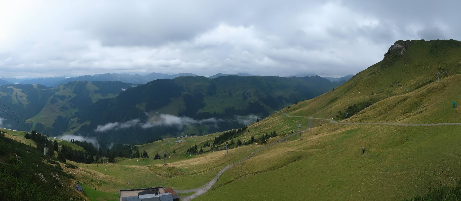Archiv Foto Webcam Bergstation des Reckmoos-Sessellifts