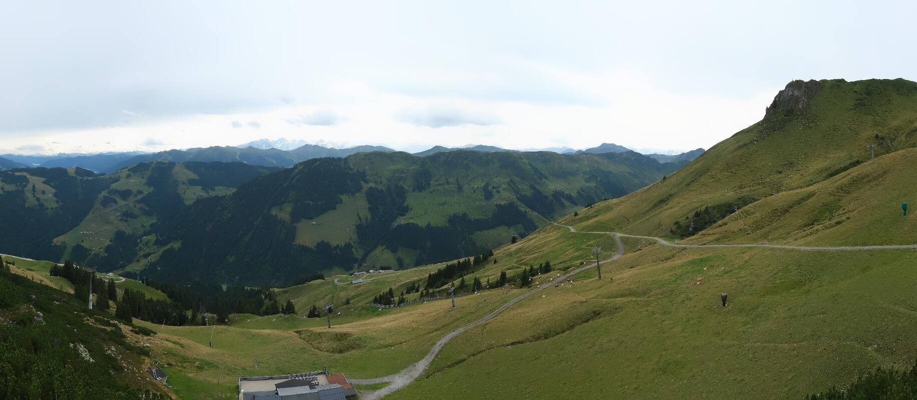 Archiv Foto Webcam Bergstation des Reckmoos-Sessellifts