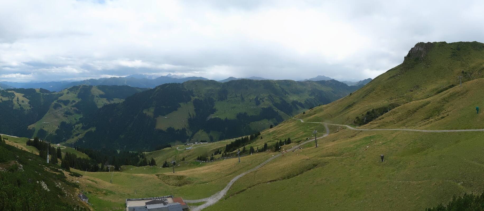 Archiv Foto Webcam Bergstation des Reckmoos-Sessellifts