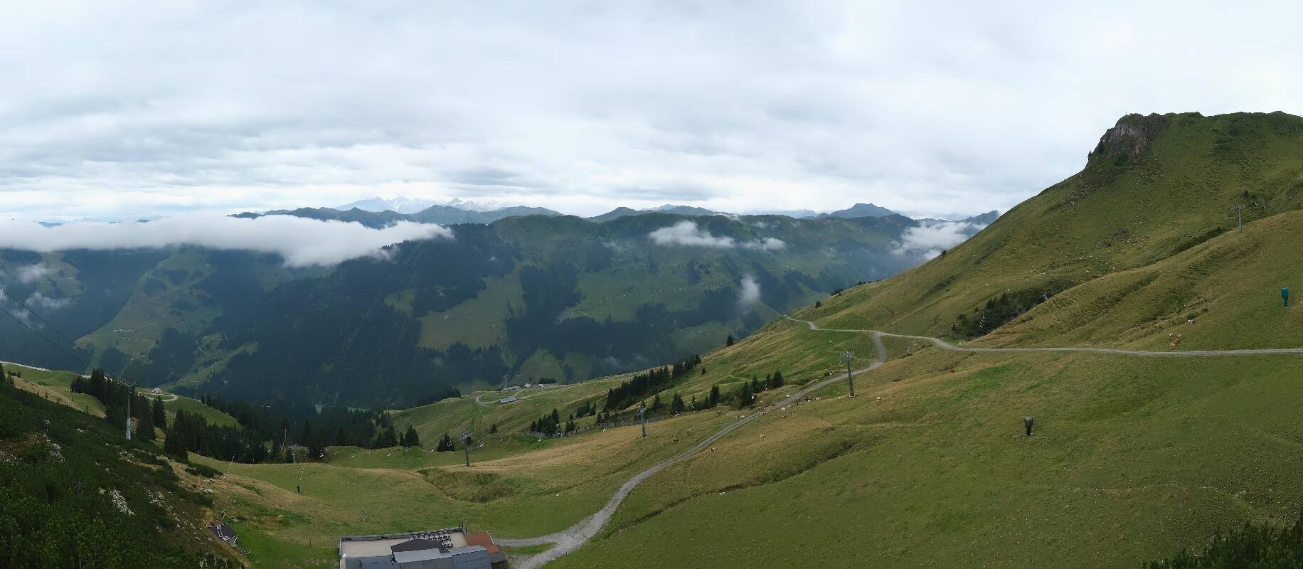 Archiv Foto Webcam Bergstation des Reckmoos-Sessellifts