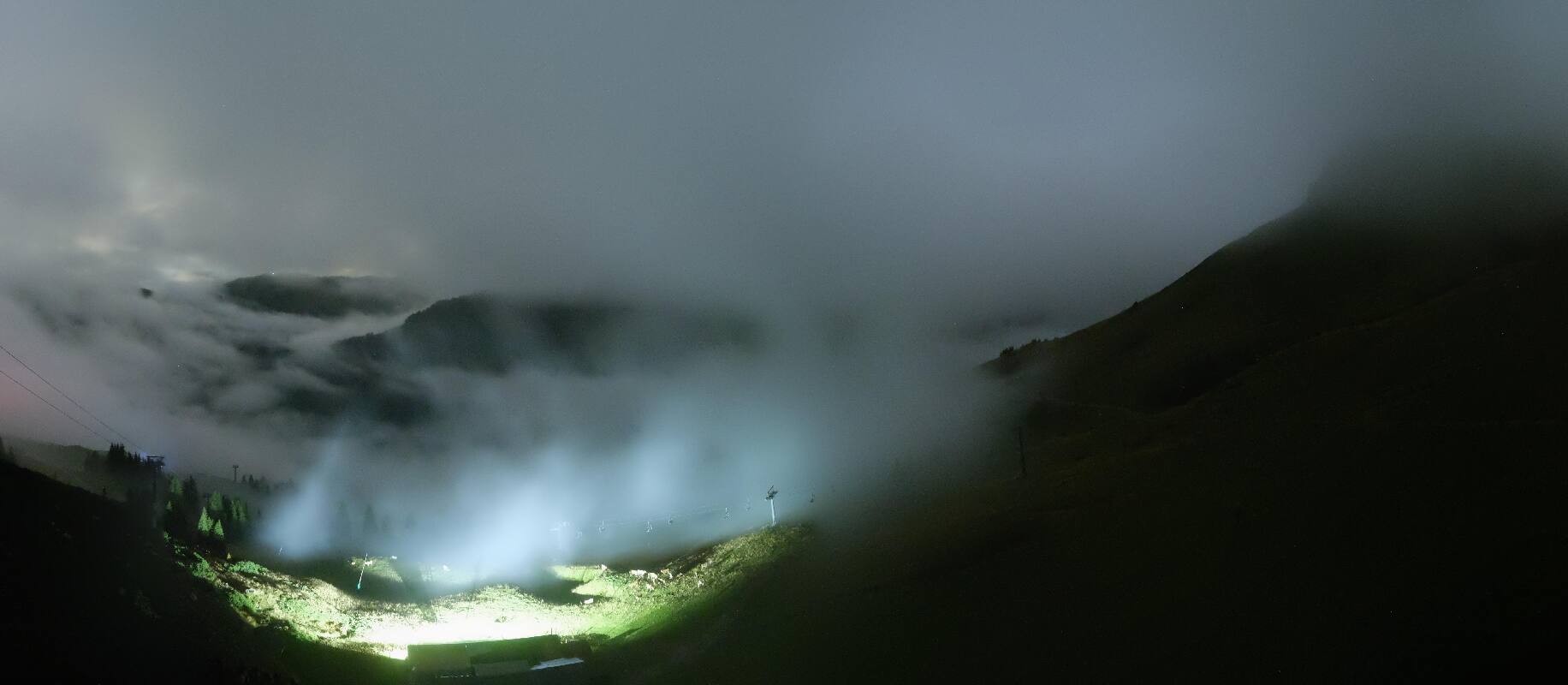 Archiv Foto Webcam Bergstation des Reckmoos-Sessellifts