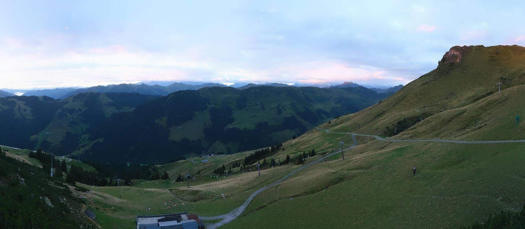 Archiv Foto Webcam Bergstation des Reckmoos-Sessellifts