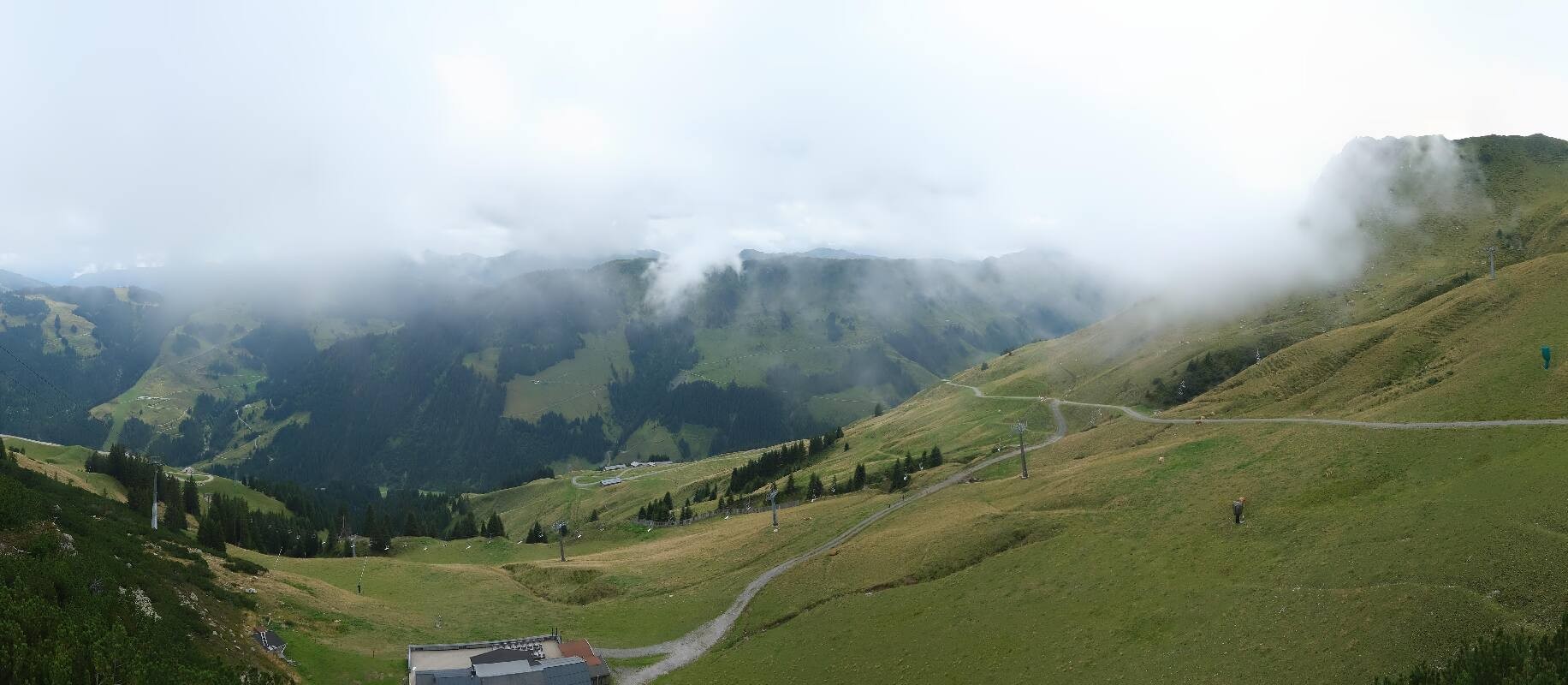 Archived image Webcam Top station Reckmoos lift