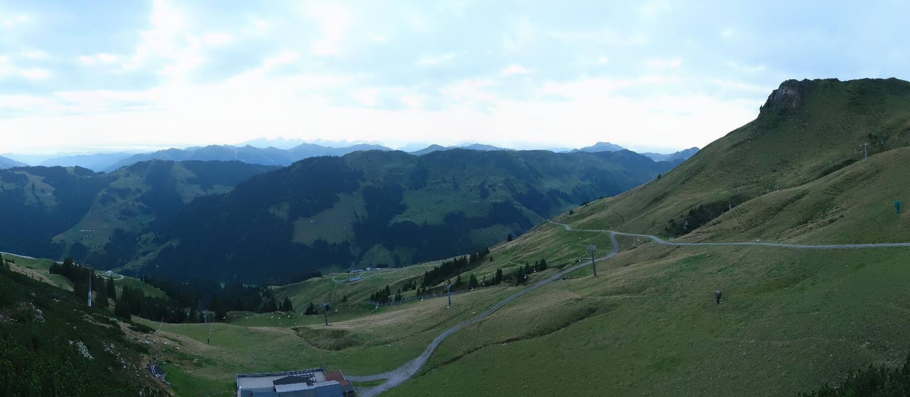 Archiv Foto Webcam Bergstation des Reckmoos-Sessellifts
