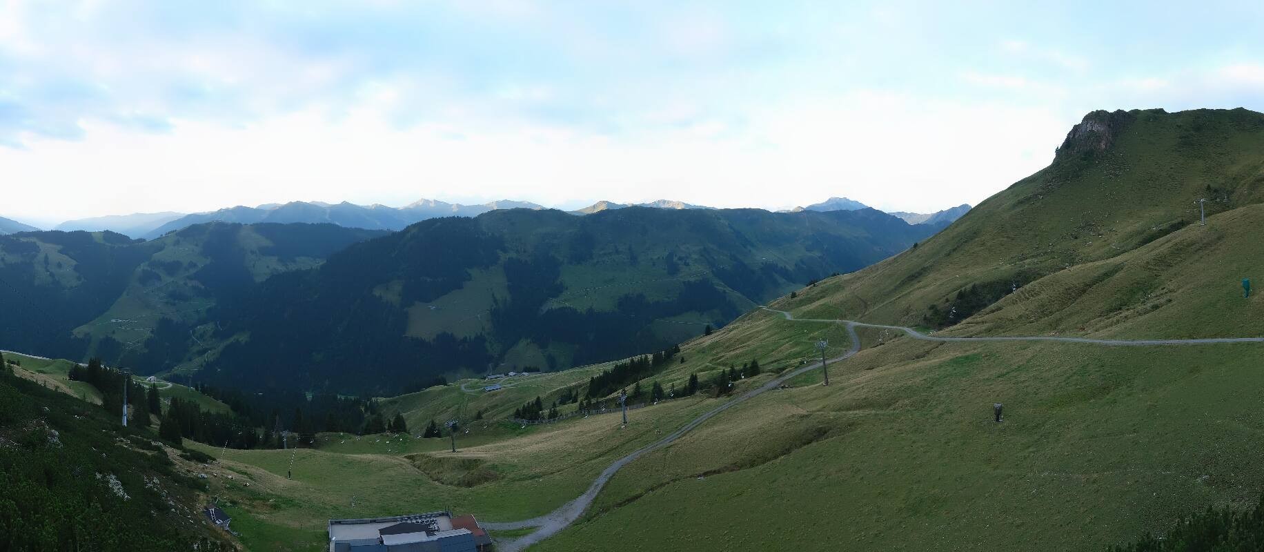 Archiv Foto Webcam Bergstation des Reckmoos-Sessellifts