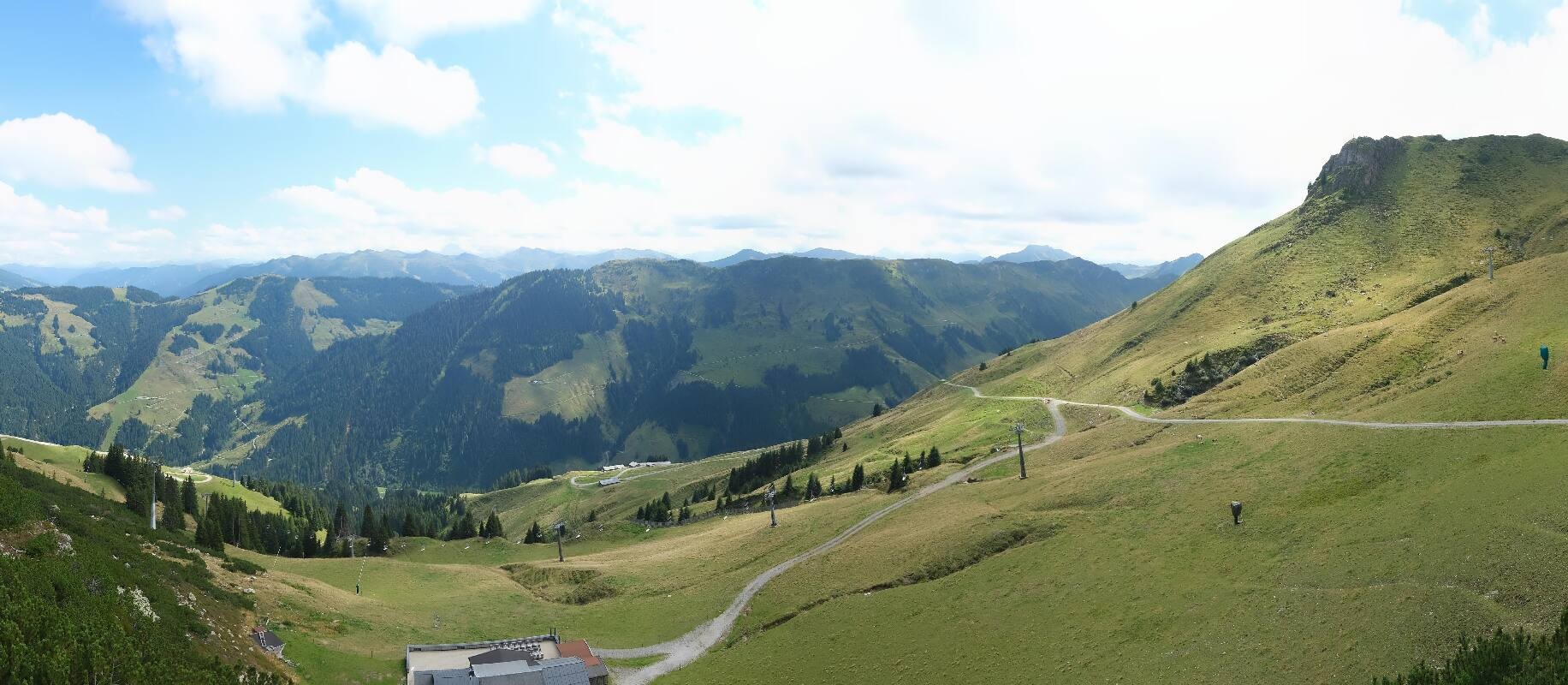 Archiv Foto Webcam Bergstation des Reckmoos-Sessellifts
