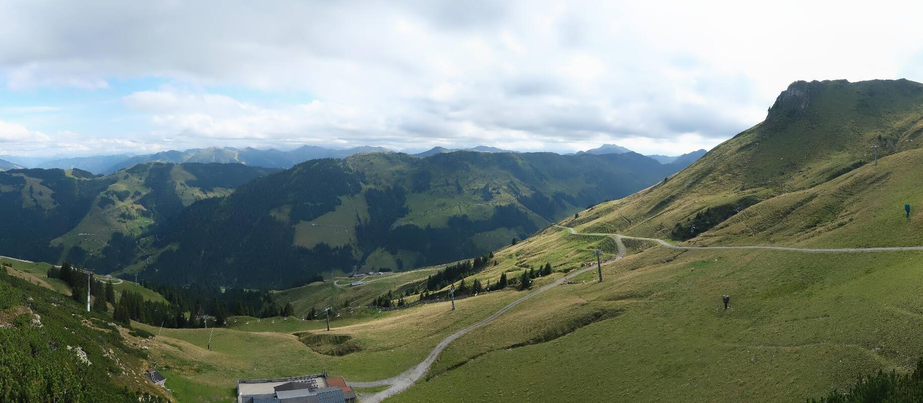 Archiv Foto Webcam Bergstation des Reckmoos-Sessellifts