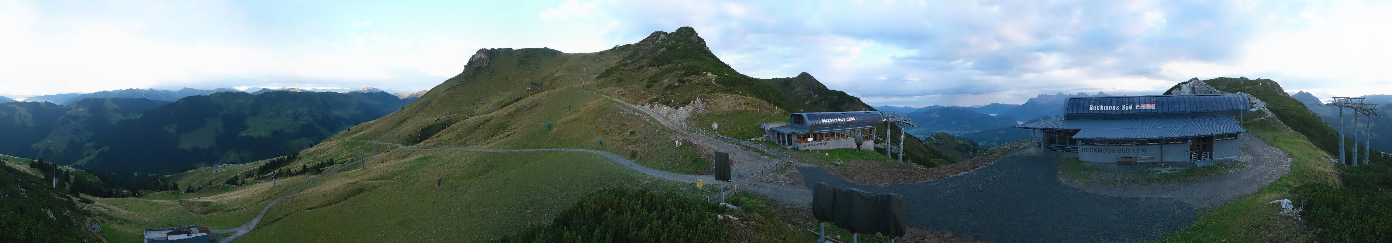 Archiv Foto Webcam Bergstation des Reckmoos-Sessellifts