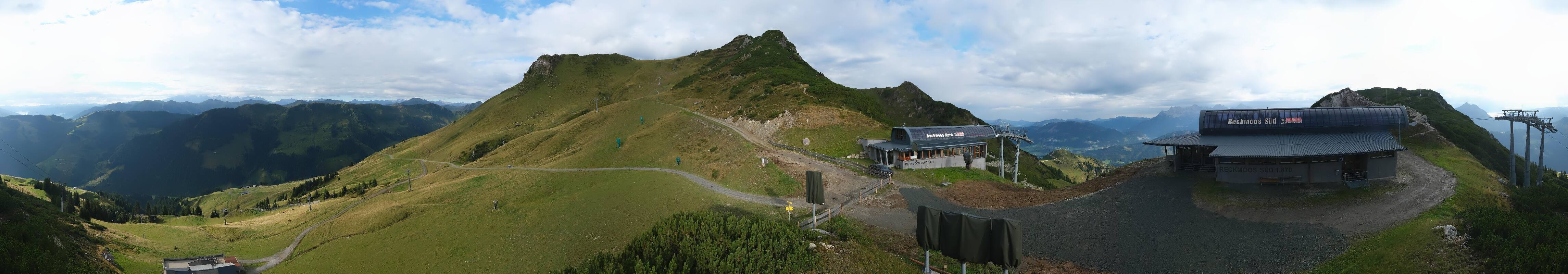 Archiv Foto Webcam Bergstation des Reckmoos-Sessellifts