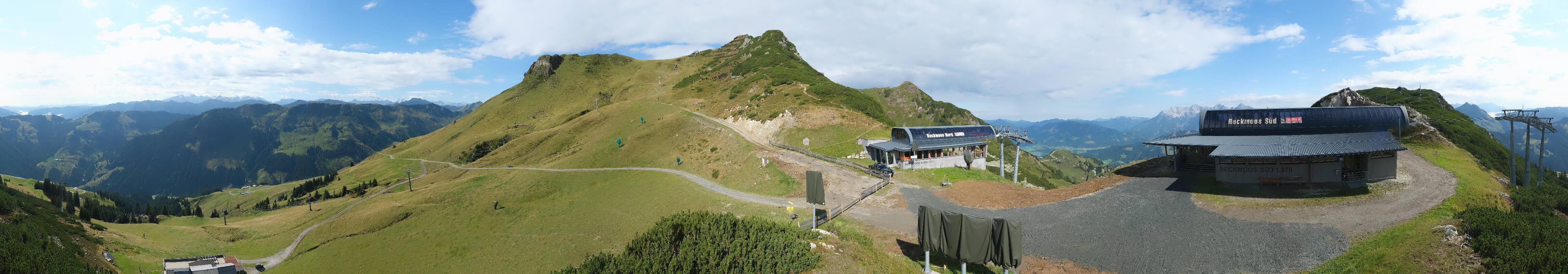 Archiv Foto Webcam Bergstation des Reckmoos-Sessellifts