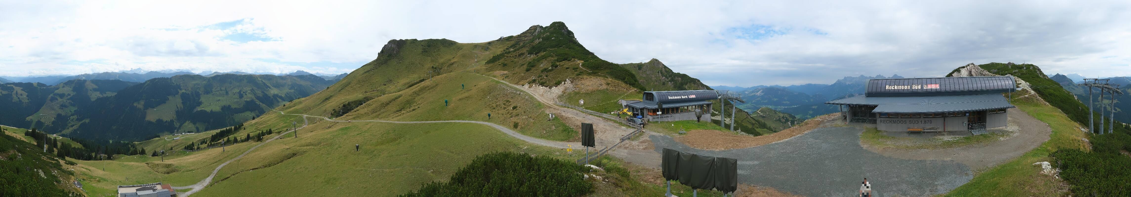 Archiv Foto Webcam Bergstation des Reckmoos-Sessellifts