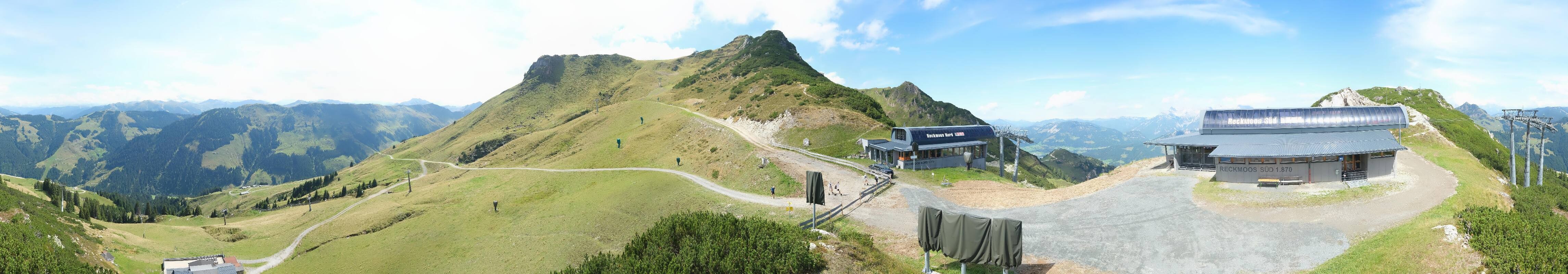 Archiv Foto Webcam Bergstation des Reckmoos-Sessellifts