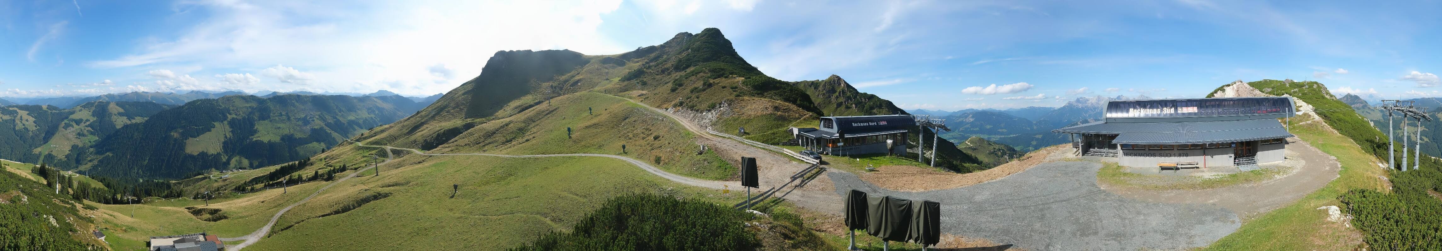 Archiv Foto Webcam Bergstation des Reckmoos-Sessellifts