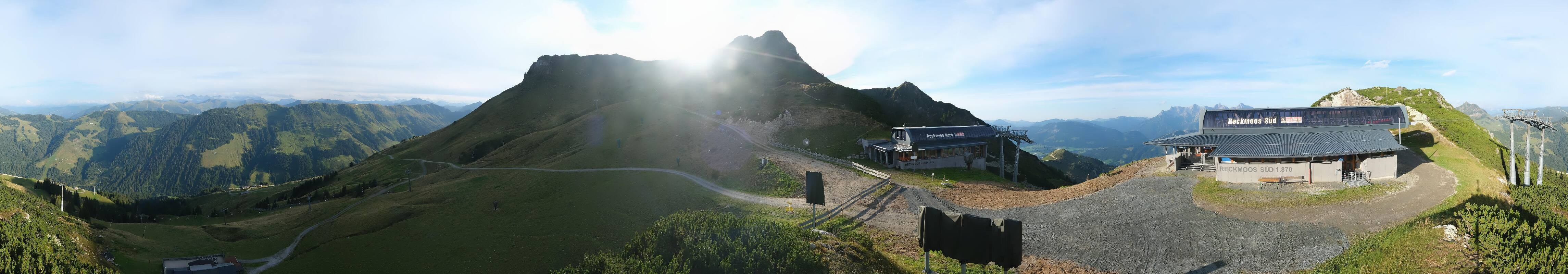 Archiv Foto Webcam Bergstation des Reckmoos-Sessellifts